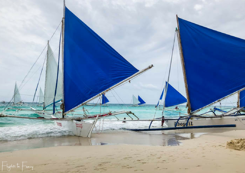 Sailing at White Beach Boracay - Flights To Fancy at Coast Boracay