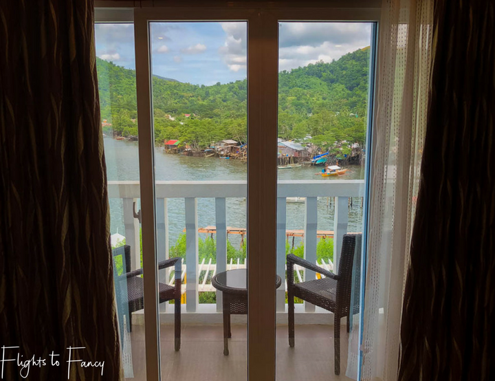 Where to stay in Coron: View from the Sunlight Guest Hotel Coron Palawan