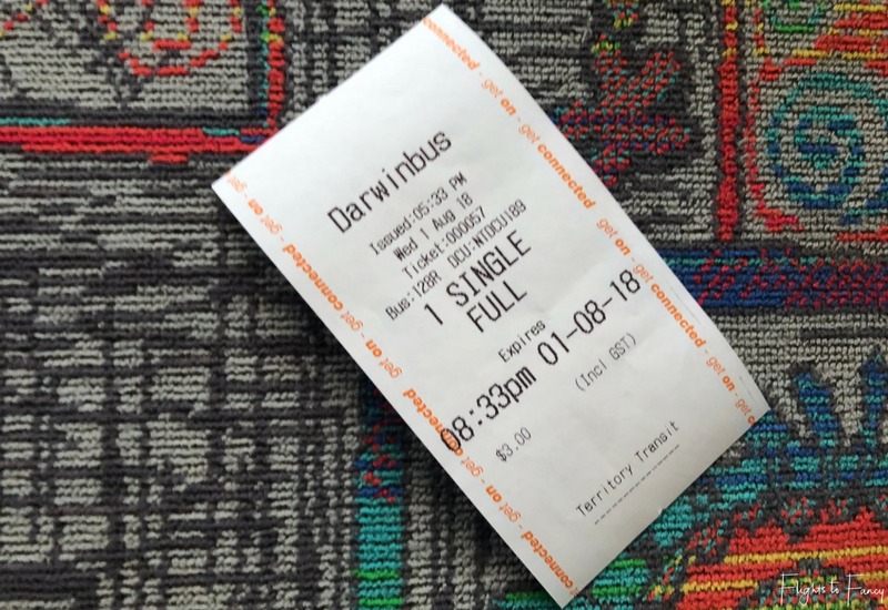 Darwin Public Bus Ticket
