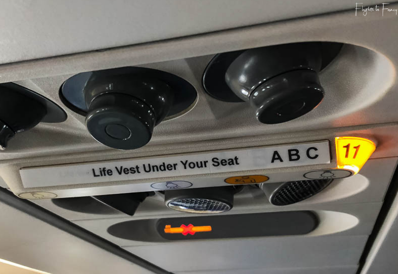 Bassaka Air Review: Seat numbers on flights from Siem Reap to Phnom Penh