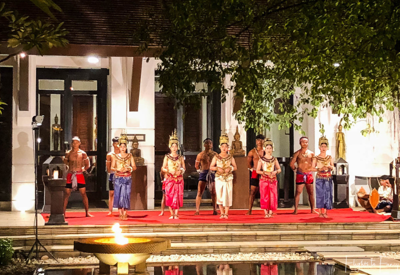Cambodian Cultural Show at Park Hyatt Siem Reap Restaurant