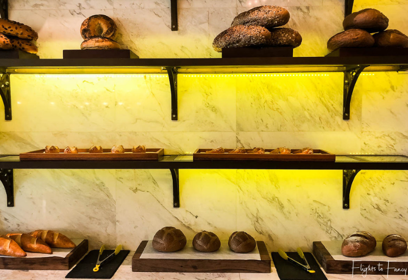 Fresh Bread at The Glasshouse at the Park Hyatt Siem Reap