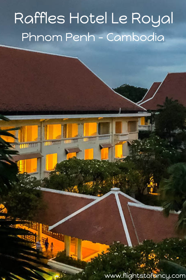 Raffles Hotel Le Royal is an outstanding luxury hotel in Phnom Penh. If your taste runs to the finer things in life, this is where to stay in Phnom Penh. #phnompenh #cambodia #luxuryhotel #wheretostayinphnompenh