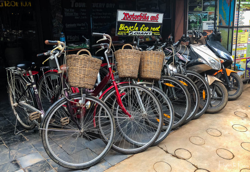 Transport in Phnom Penh - Bicycle Hire