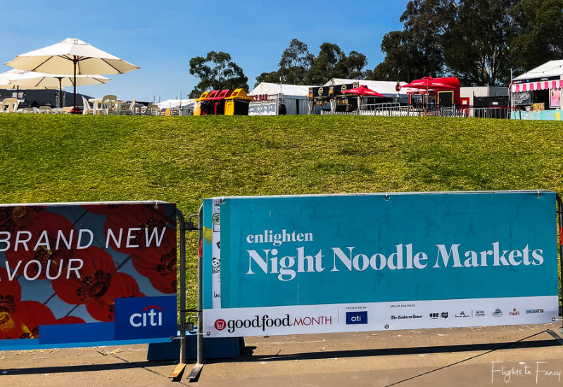 Canberra Enlighten - Night Noodle Markets Lawn