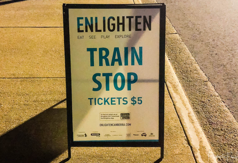 Canberra Enlighten Train
