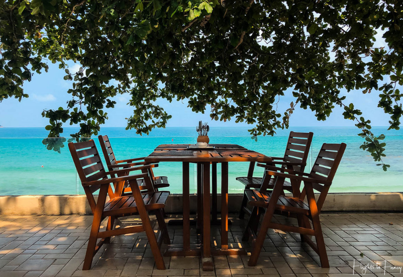 Beach Bar Balcony @ Impiana Luxury Hotel in Koh Samui