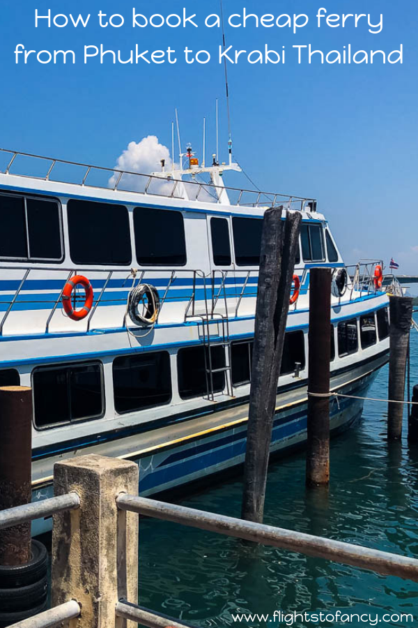 Need to catch a ferry from Phuket to Krabi? All the Phuket to Krabi ferry options are here plus a few alternatives. And at the best price! #thailand #krabi #phuket #ferry