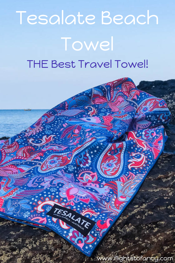 Tesalate use cutting edge technology in their ultimate beach towels. My Tesalate beach towel made my recent trio to Koh Lanta so simple. Find out why here. #tesalate #beachtowel #traveltowel #quickdrytowel #compacttowel #lightweighttowel