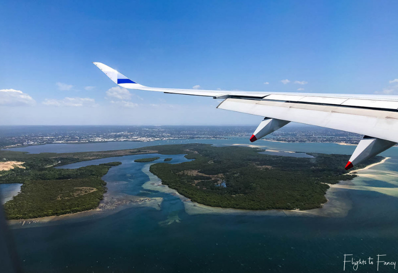 China Airlines Coming In To Land