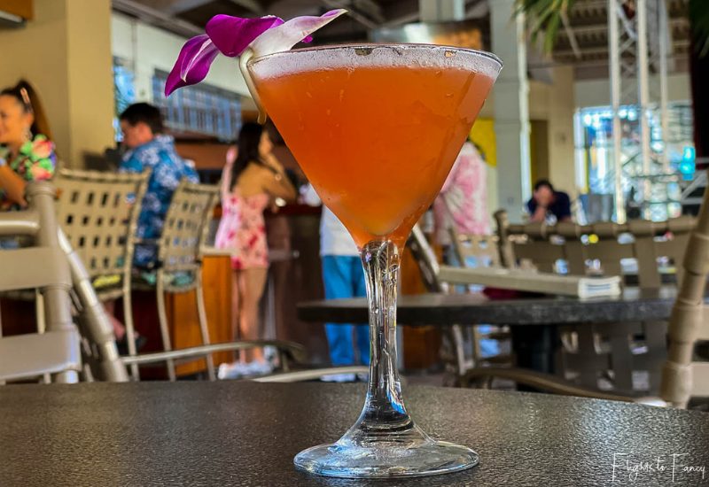 Mai Tai Bar Ala Moana Happy Hour Cocktail Lychee Martini